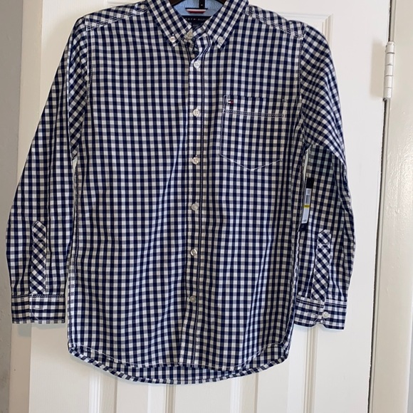 Boys 8-20 Flag blue M/M/M(12/14) Tommy Hilfiger made in China - Picture 1 of 4